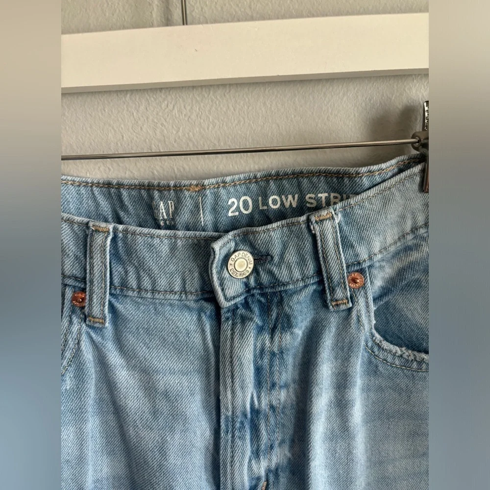 Gap teen low stride wide leg jeans 20